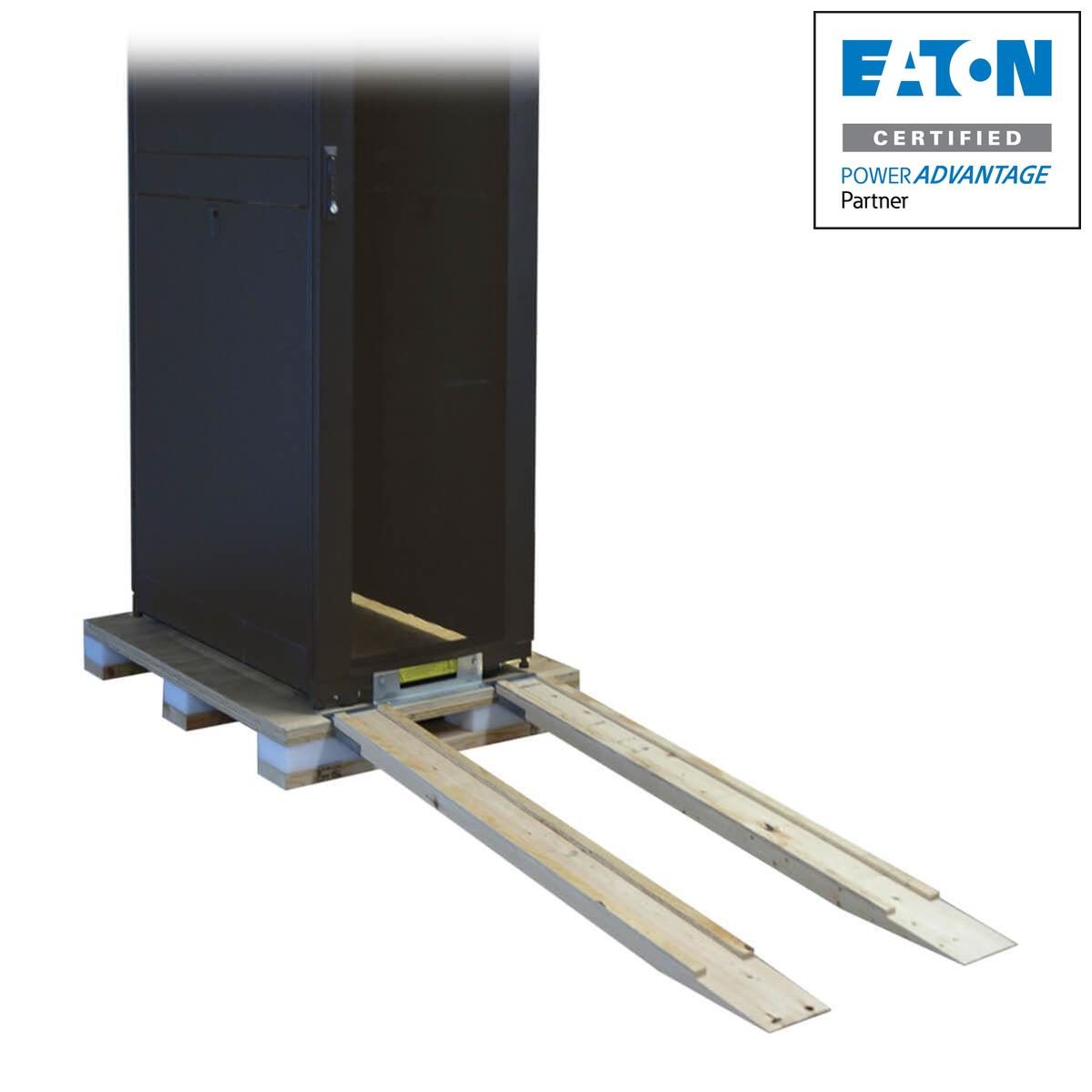 Tripp Lite Sr48Ubsp1 48U Smartrack Standard-Depth Rack Enclosure Cabinet With Doors, Side Panels & Shock Pallet Packaging