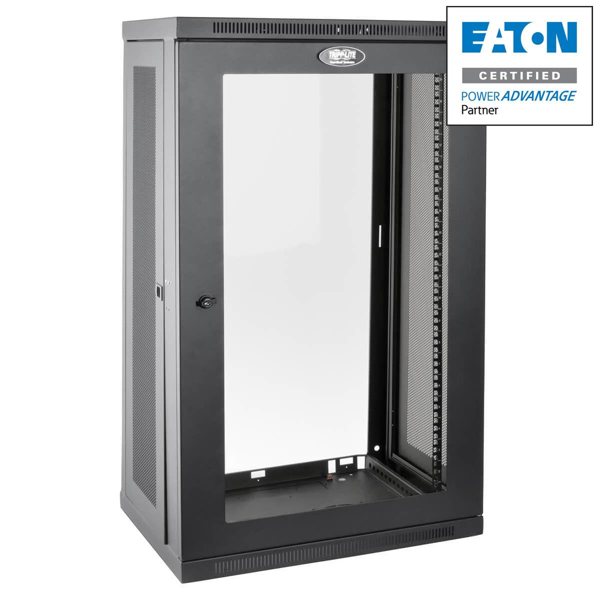 Tripp Lite Srw21Ug Smartrack 21U Low-Profile Switch-Depth Wall-Mount Half-Height Rack Enclosure, Clear Acrylic Window