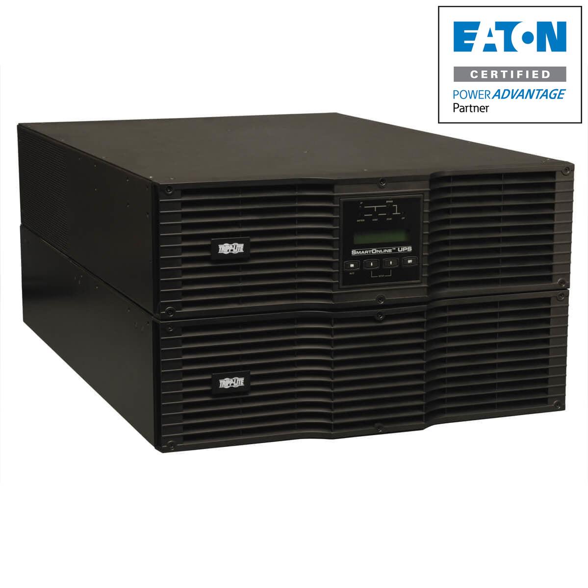 Tripp Lite Su8000Rt3Ug Smartonline 208/240, 230V 8Kva 7.2Kw Double-Conversion Ups, 6U Rack/Tower,