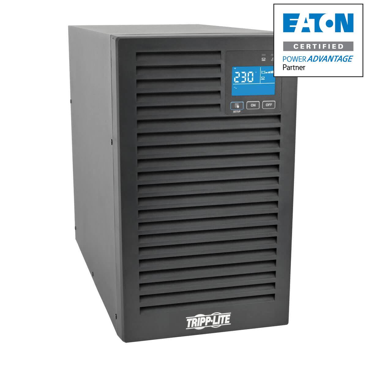 Tripp Lite Suint2000Xlcd Smartonline 230V 2Kva 1800W On-Line Double-Conversion Ups, Tower, Extended Run, Network Card Options, Lcd, Usb, Db9