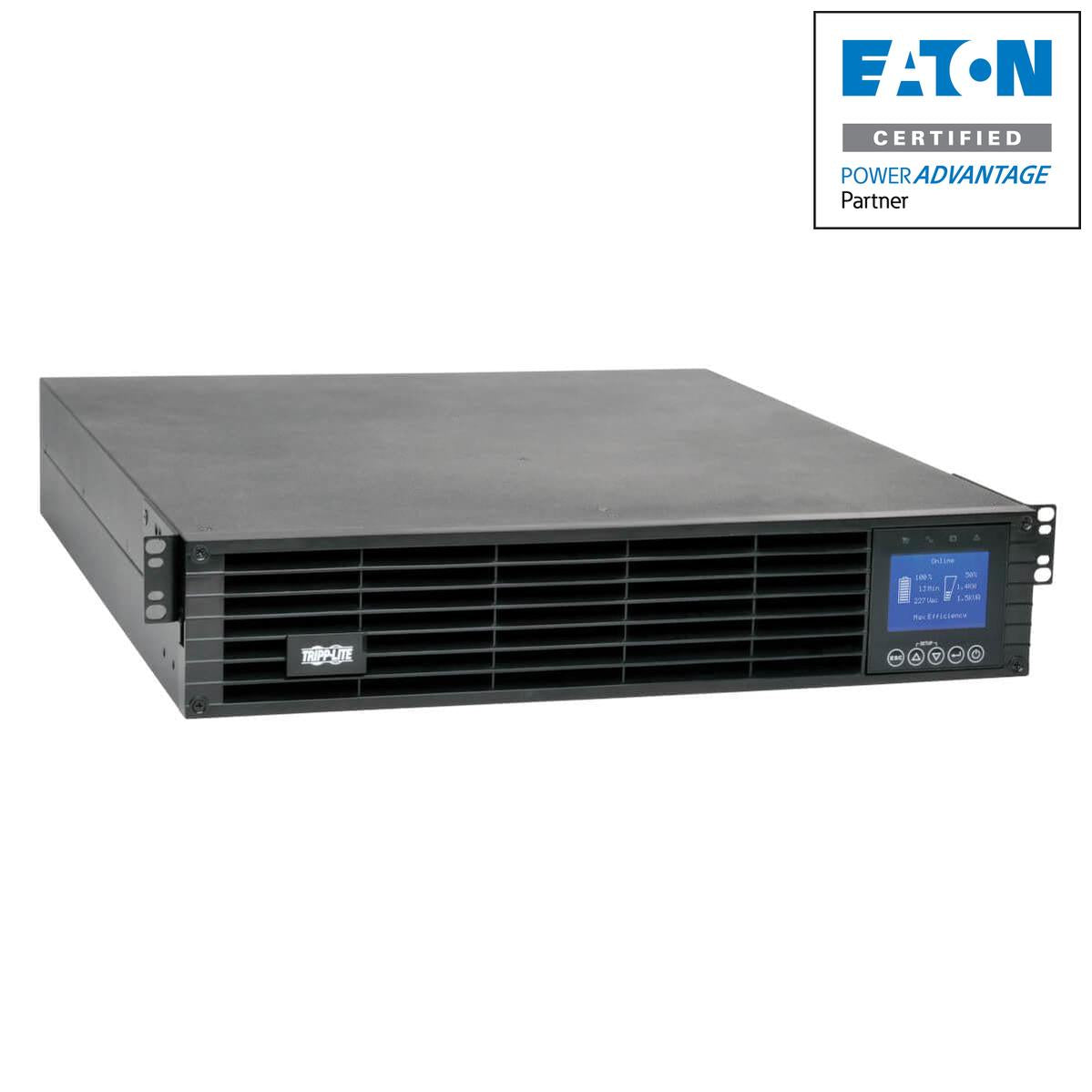 Tripp Lite Suint3000Lcd2U 208/230V 3000Va 2.7Kw Double-Conversion Ups - 10 Outlets, Extended Run, Card Slot, Lcd, Usb, Db9, 2U