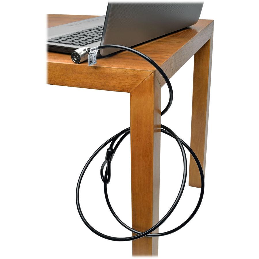 Tripp Lite Sec6K Security Lock For Laptops And Peripherals, Keyed, 6 Ft. (1.83 M) Cable