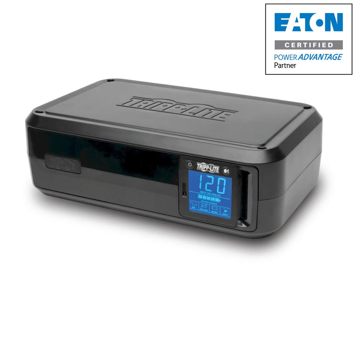 Tripp Lite Smartpro Lcd 120V 1000Va 500W Line-Interactive Desktop Ups, Avr, Tower, Usb, Tel/Dsl/Coax, 8 Outlets, Energy Star