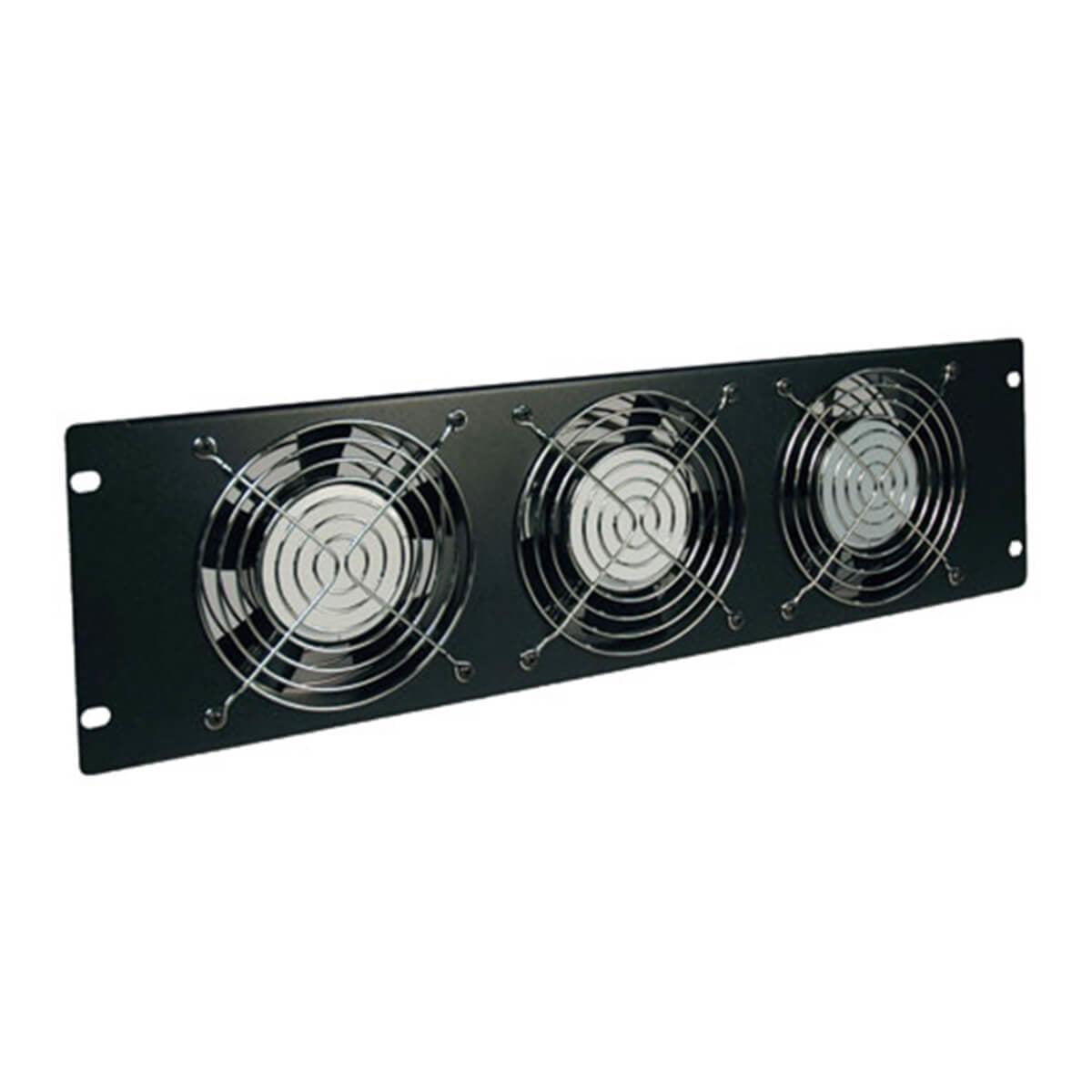 Tripp Lite Smartrack 3U Fan Panel - 3-120V High-Performance Fans; 210 Cfm; 5-15P Plug