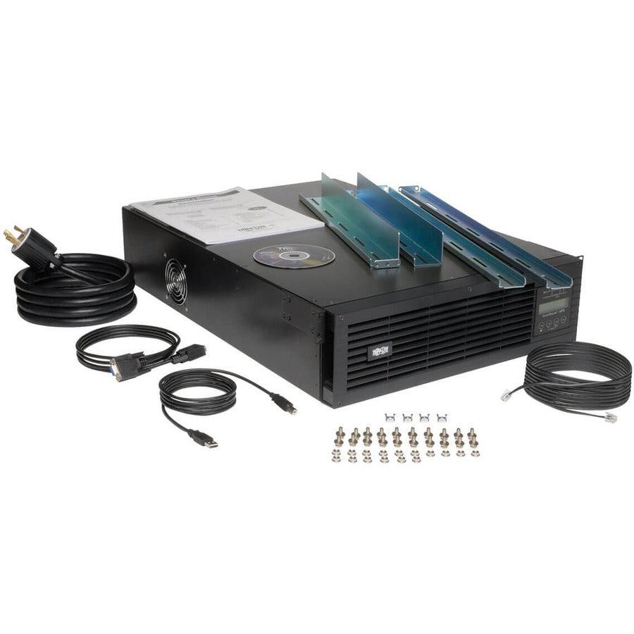 Tripp Lite Smartonline 120V 3Kva 2.7Kw Double-Conversion Ups, 3U Rack/Tower, Extended Run, Webcardlx Network Interface, Lcd, Usb, Db9