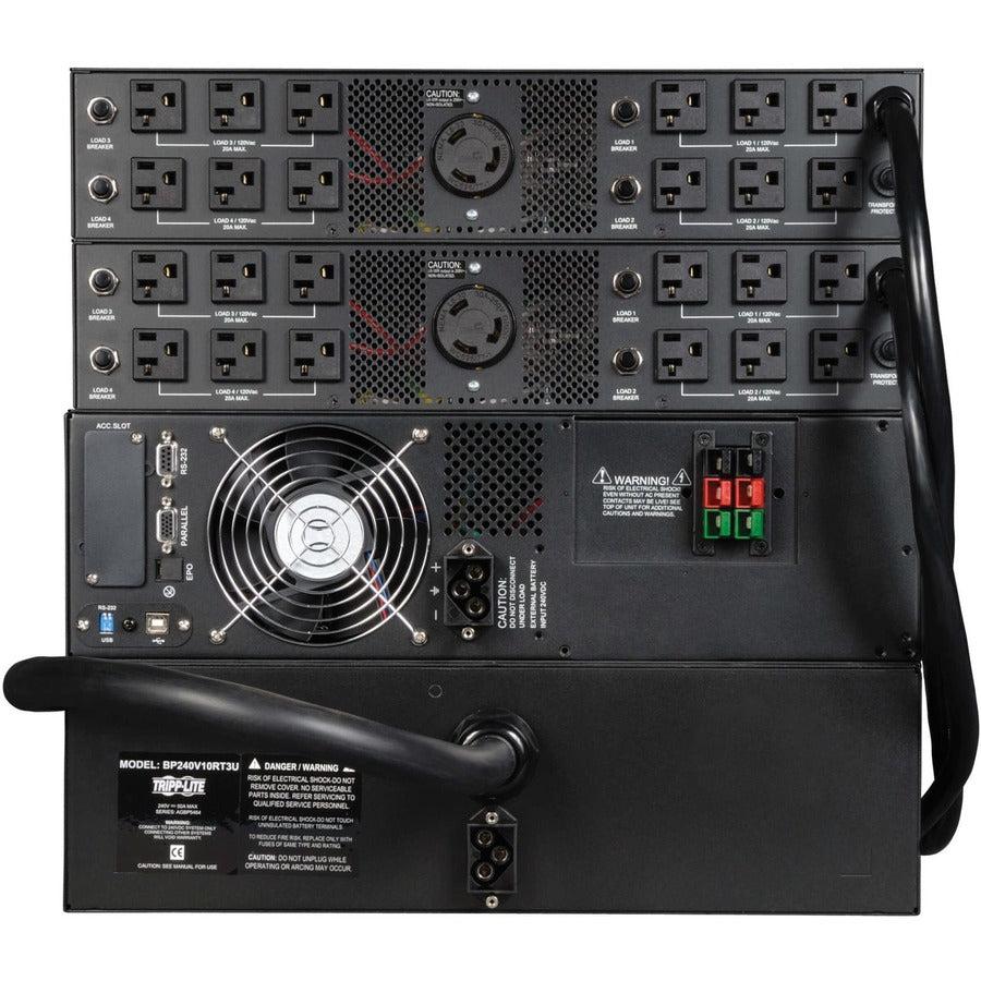 Tripp Lite Smartonline 208/120V 10Kva 9Kw On-Line Double-Conversion Ups, Extended Run, Snmp,