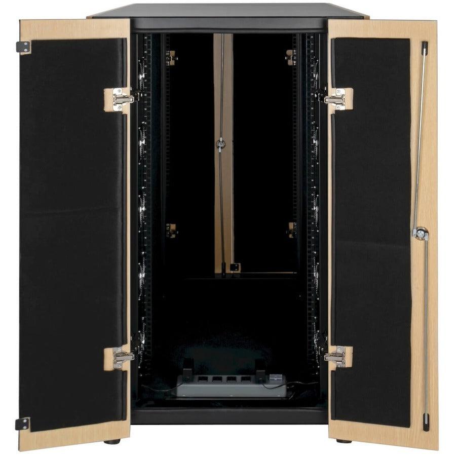 Tripp Lite Srq24U Rack Cabinet 24U Freestanding Rack Beige, Black