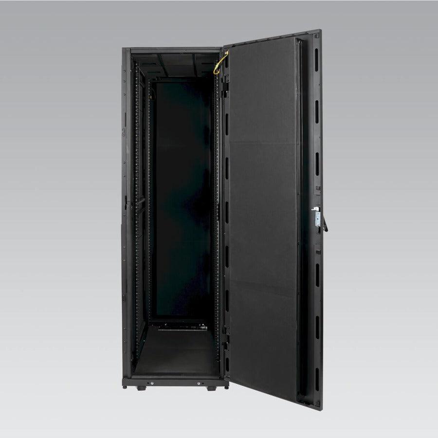 Tripp Lite Srqp42Ub Smartrack 42U Standard-Depth Quiet Server Rack Enclosure Cabinet With Sound Suppression