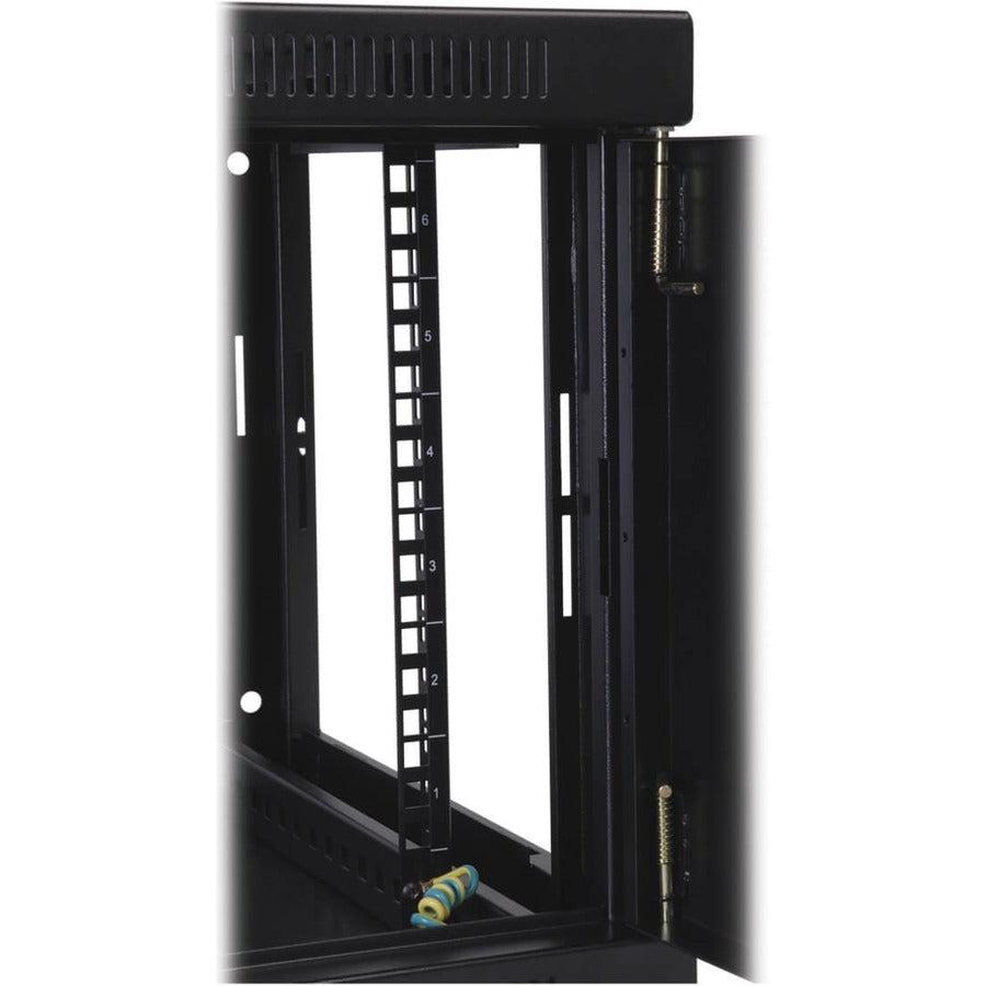 Tripp Lite Srw10Usg Smartrack 10U Low-Profile Switch-Depth Wall-Mount Small Rack Enclosure, Clear Acrylic Window, Hinged Back