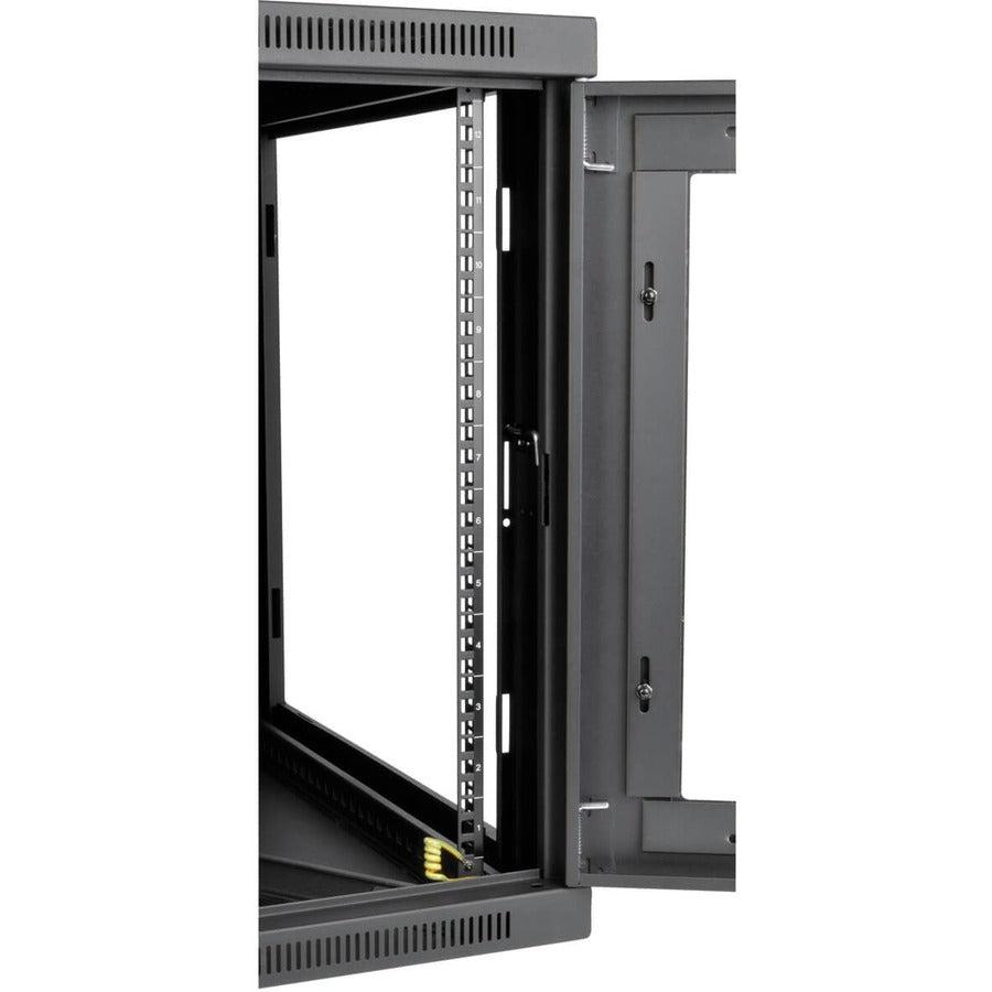 Tripp Lite Srw12Usdpg Smartrack 12U Ups-Depth Wall-Mount Small Rack Enclosure, Clear Acrylic Window, Hinged Back