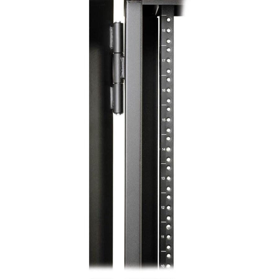 Tripp Lite Srw18Us13 Smartrack 18U Low-Profile Patch-Depth Wall-Mount Half-Height Rack Enclosure, Hinged Back