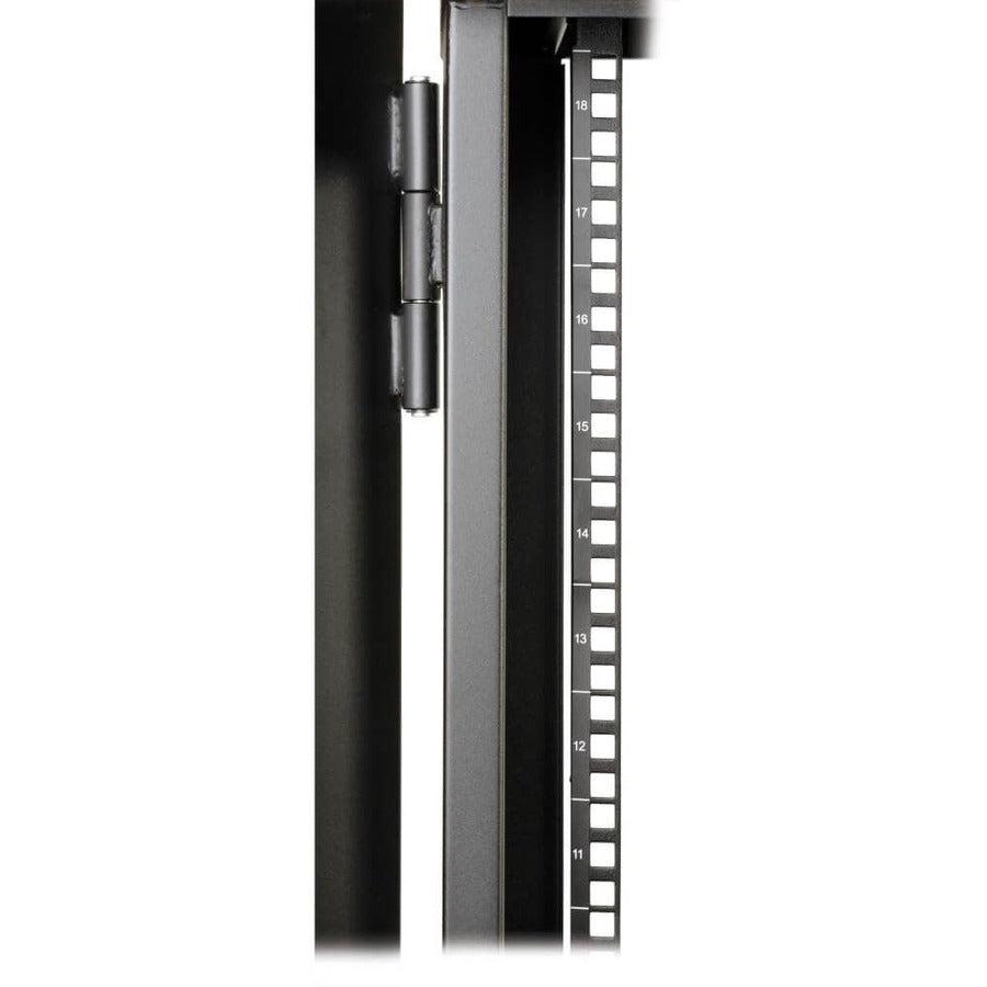 Tripp Lite Srw18Us13 Smartrack 18U Low-Profile Patch-Depth Wall-Mount Half-Height Rack Enclosure, Hinged Back
