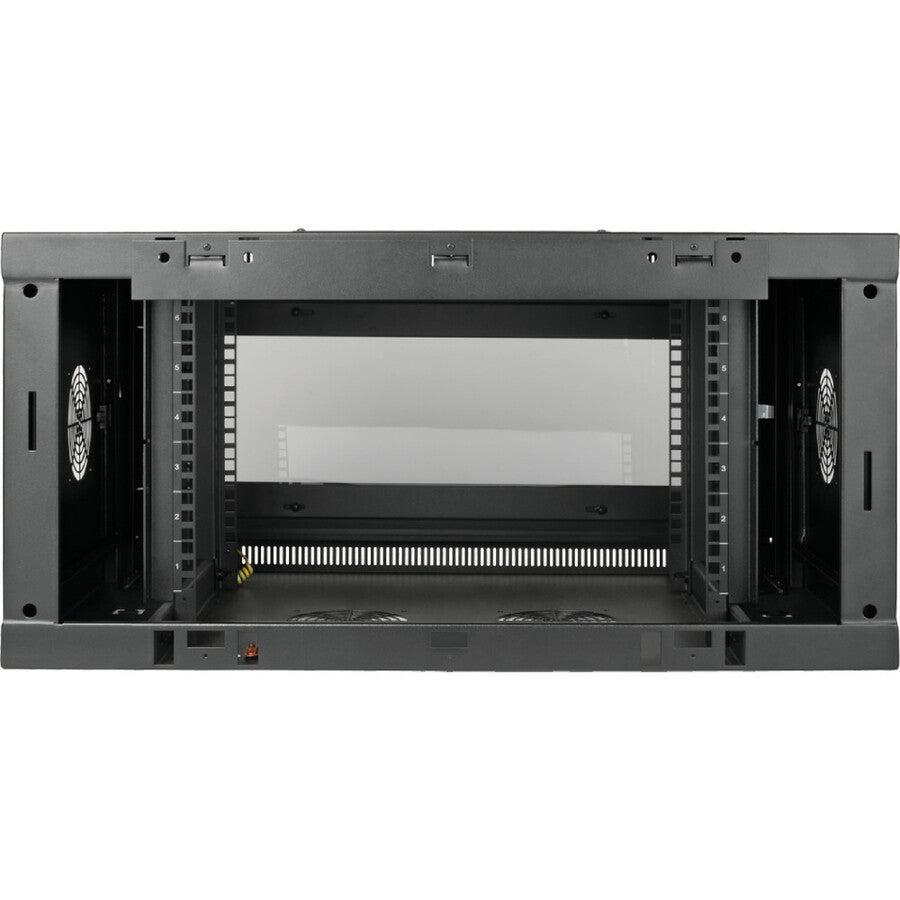 Tripp Lite Srw6Udpgvrt Smartrack 6U Low-Profile Switch-Depth-Plus Wall-Mount Mini Rack Enclosure, Wide, Acrylic Window