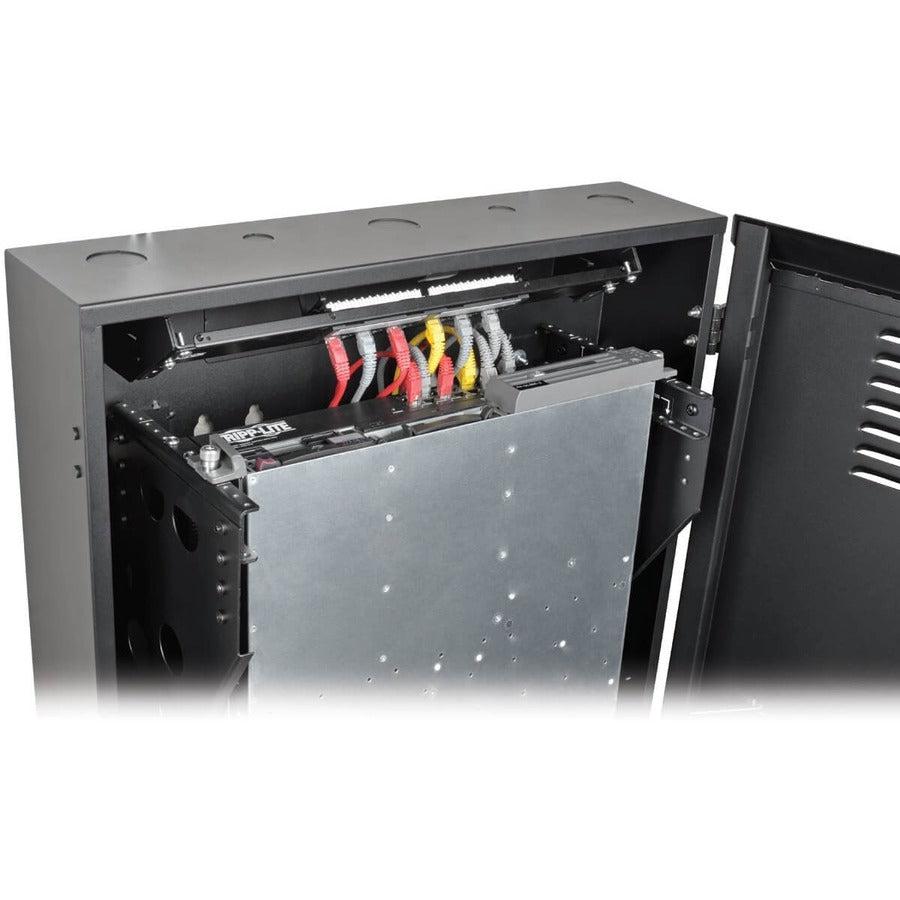 Tripp Lite Srwf2U36 Smartrack 2U Low-Profile Vertical-Mount Server-Depth Wall-Mount Rack Enclosure Cabinet