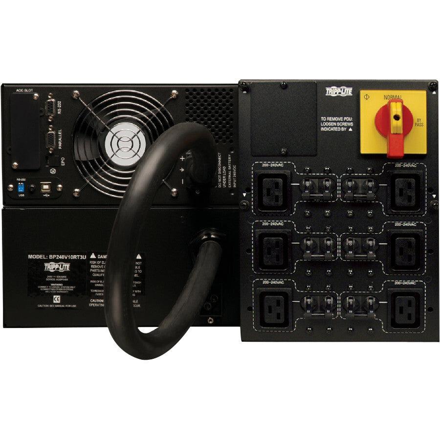 Tripp Lite Su10000Rt3Ug Smartonline 200-240V 10Kva 9Kw Double-Conversion Ups, 6U, Extended Run, Network Card Slot, Usb, Db9, Bypass Switch,C19