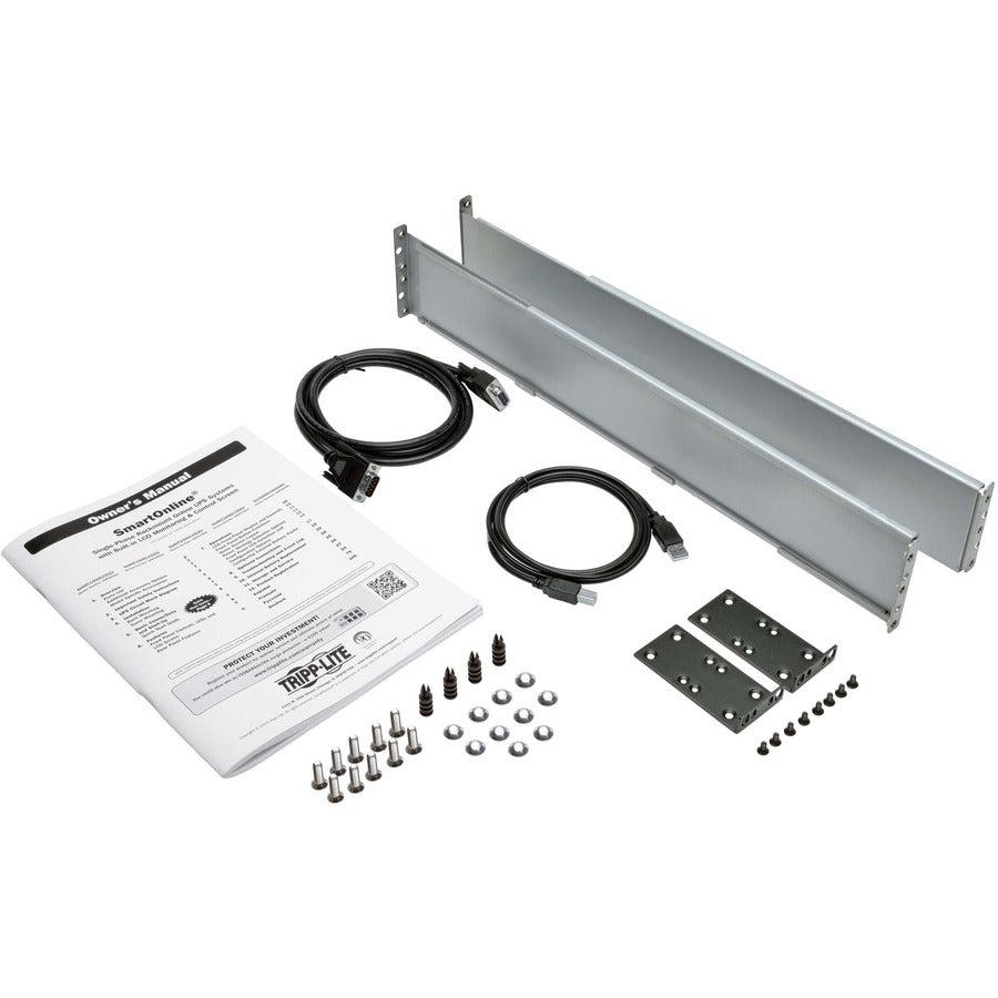 Tripp Lite Suint1500Lcd2Un 208/230V 1500Va 1350W Double-Conversion Ups - 6 Outlets, Extended Run, Webcardlx, Lcd, Usb, Db9, 2U