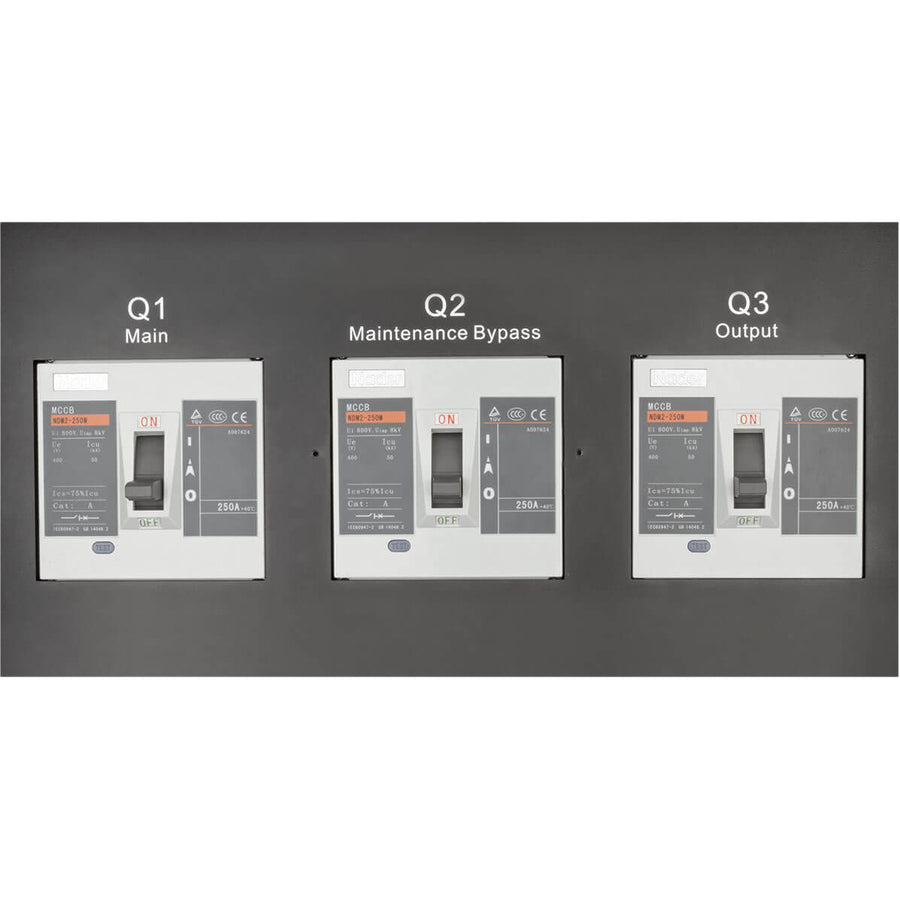 Tripp Lite Svx60Km2P3B Smartonline Svx Series 60Kva 400/230V 50/60Hz Modular Scalable 3-Phase On-Line Double-Conversion Medium-Frame Ups System, 3 Battery Modules