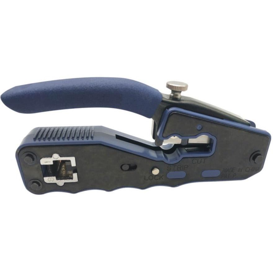 Tripp Lite T100-Pt1 Crimping Tool With Cable Stripper For Pass-Through Rj45 Plugs