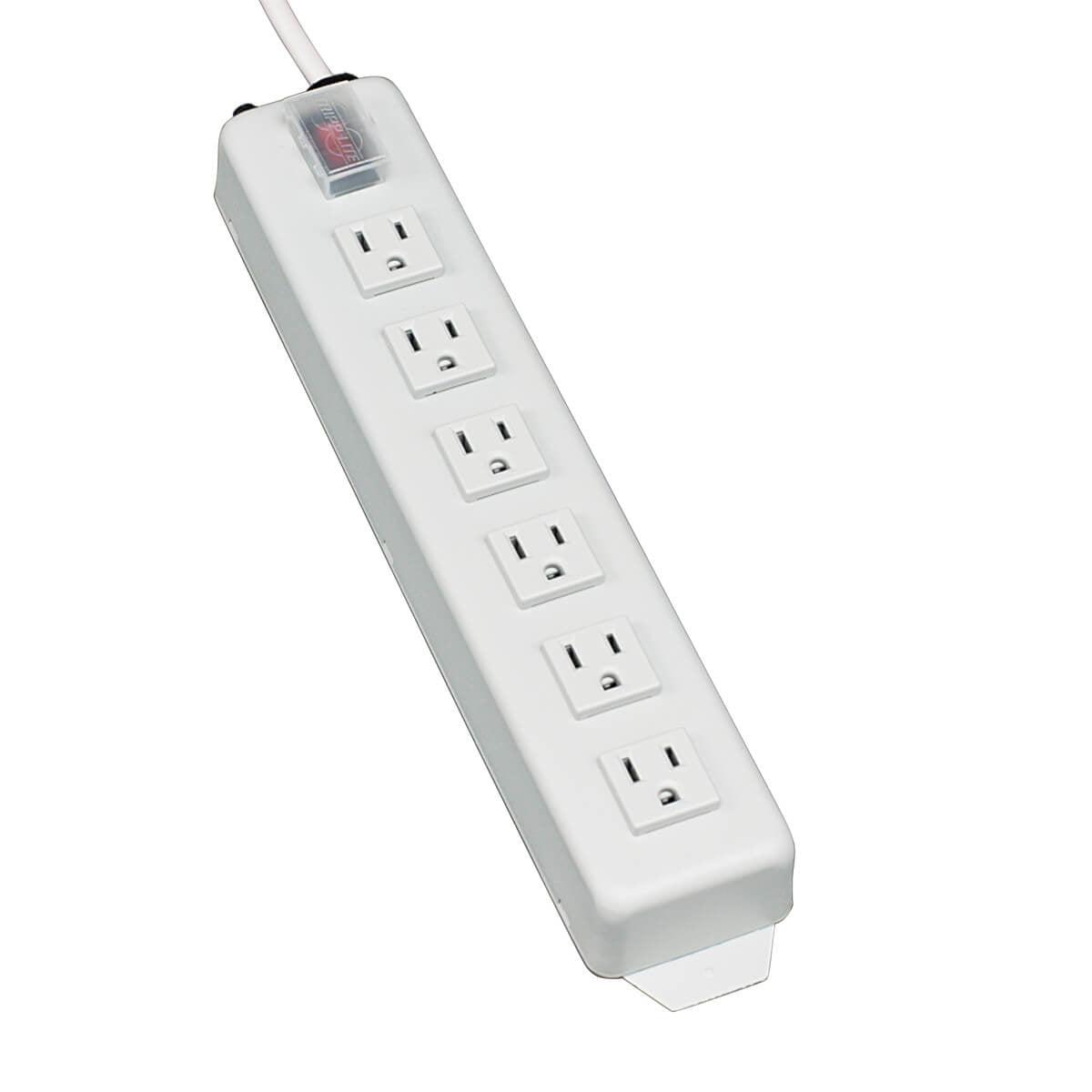 Tripp Lite Tlm606Nc Surge Protector Grey 6 Ac Outlet(S) 120 V 1.8 M