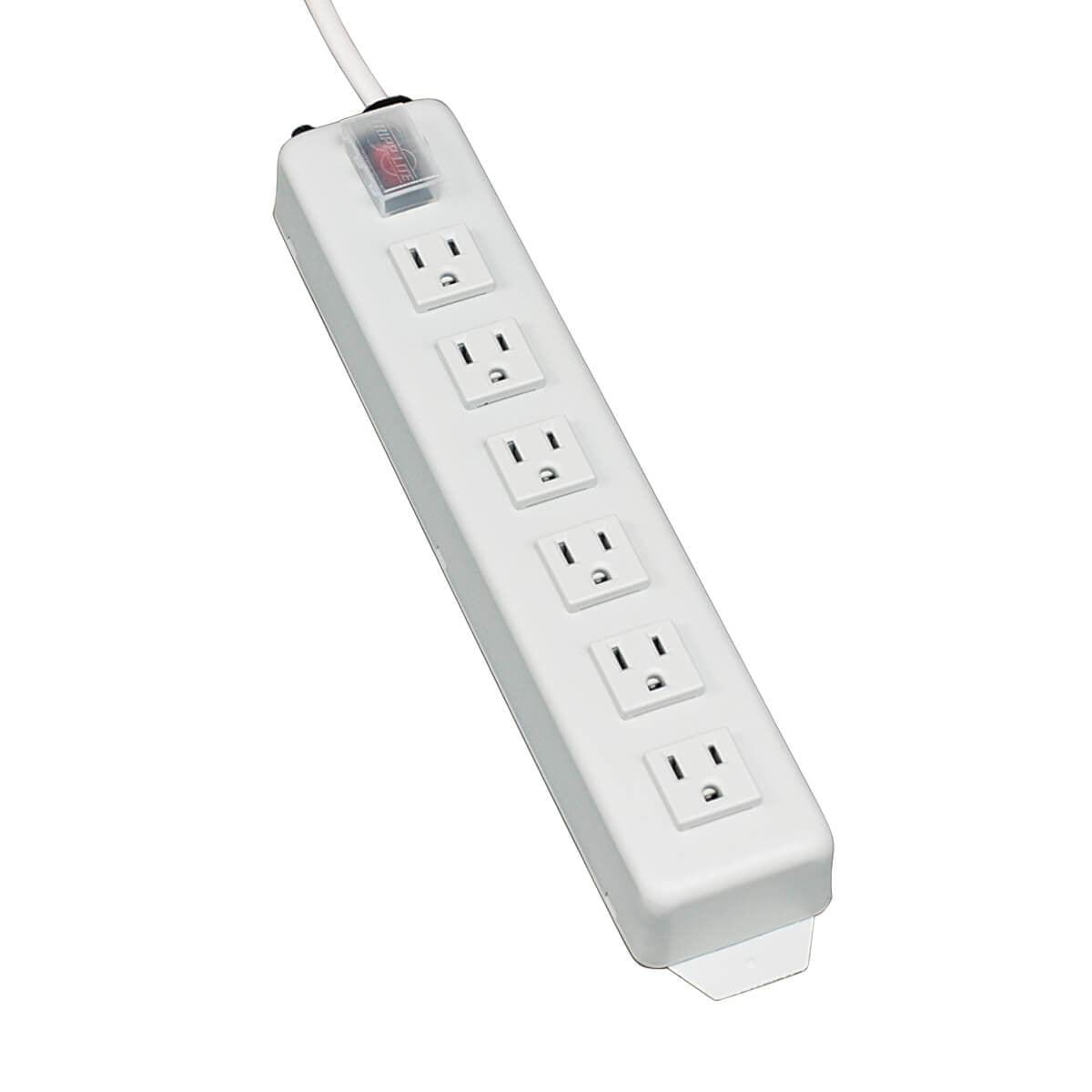 Tripp Lite Tlm615Nc Surge Protector Grey 6 Ac Outlet(S) 120 V 4.5 M