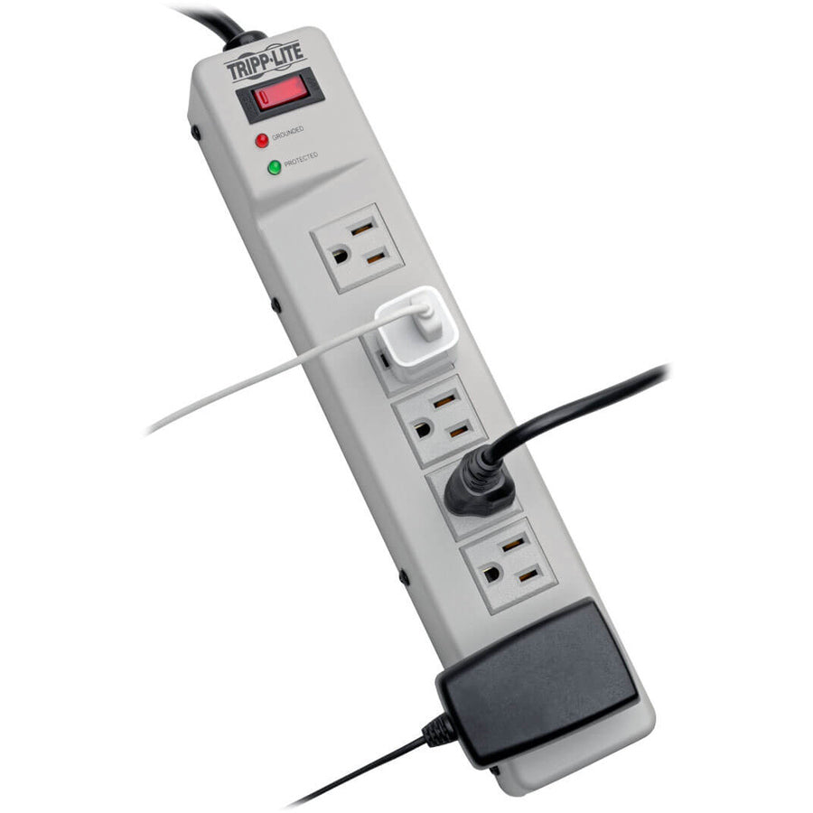 Tripp Lite Tlm626 Surge Protector Grey 6 Ac Outlet(S) 120 V 1.8 M