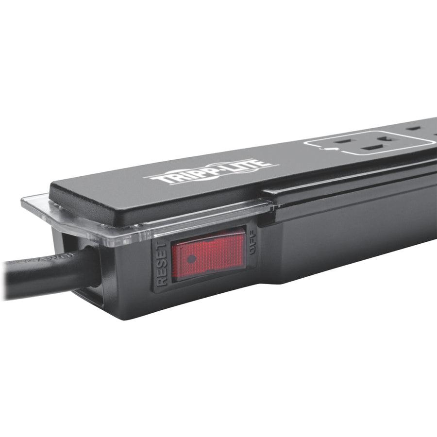 Tripp Lite Tlp606Sstelb Surge Protector Black 6 Ac Outlet(S) 120 V 1.829 M