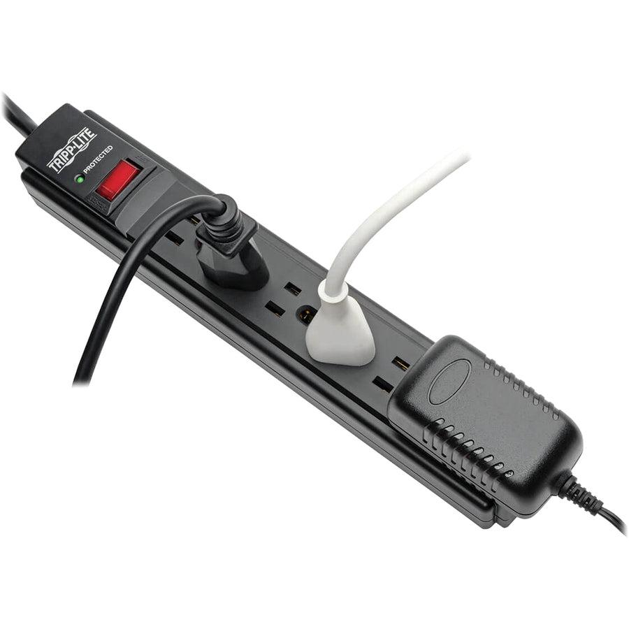 Tripp Lite Tlp615B Surge Protector Black 6 Ac Outlet(S) 120 V 4.5 M