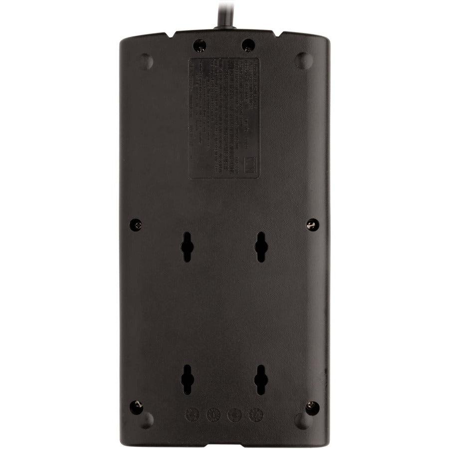 Tripp Lite Tlp808B Surge Protector Black 8 Ac Outlet(S) 120 V 2.5 M