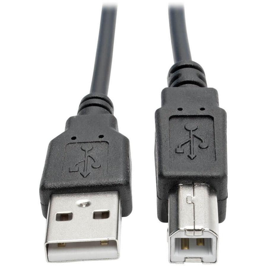 Tripp Lite U022-010-Coil Usb 2.0 A/B Coiled Cable (M/M), 10 Ft. (3.05 M)