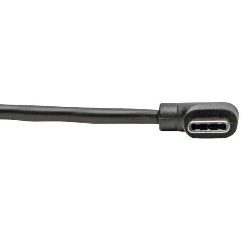 Tripp Lite U038-006-Cra Usb-A To Usb-C Cable, Right-Angle Usb-C, Usb 2.0, Thunderbolt 3 Compatible, (M/M), 6 Ft. (1.83 M)