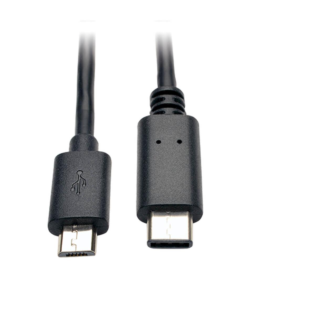 Tripp Lite U040-006-Micro Usb Micro-B To Usb-C Cable - Usb 2.0, (M/M), 6 Ft. (1.83 M)
