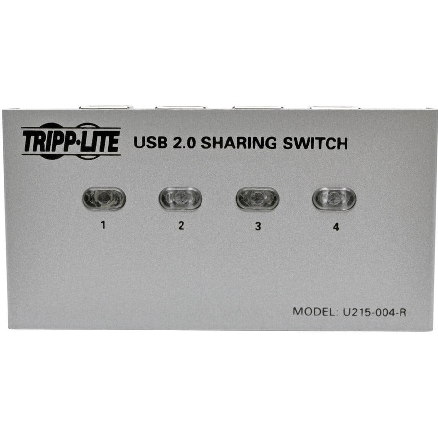 Tripp Lite U215-004-R 4-Port Usb 2.0 Printer / Peripheral Sharing Switch