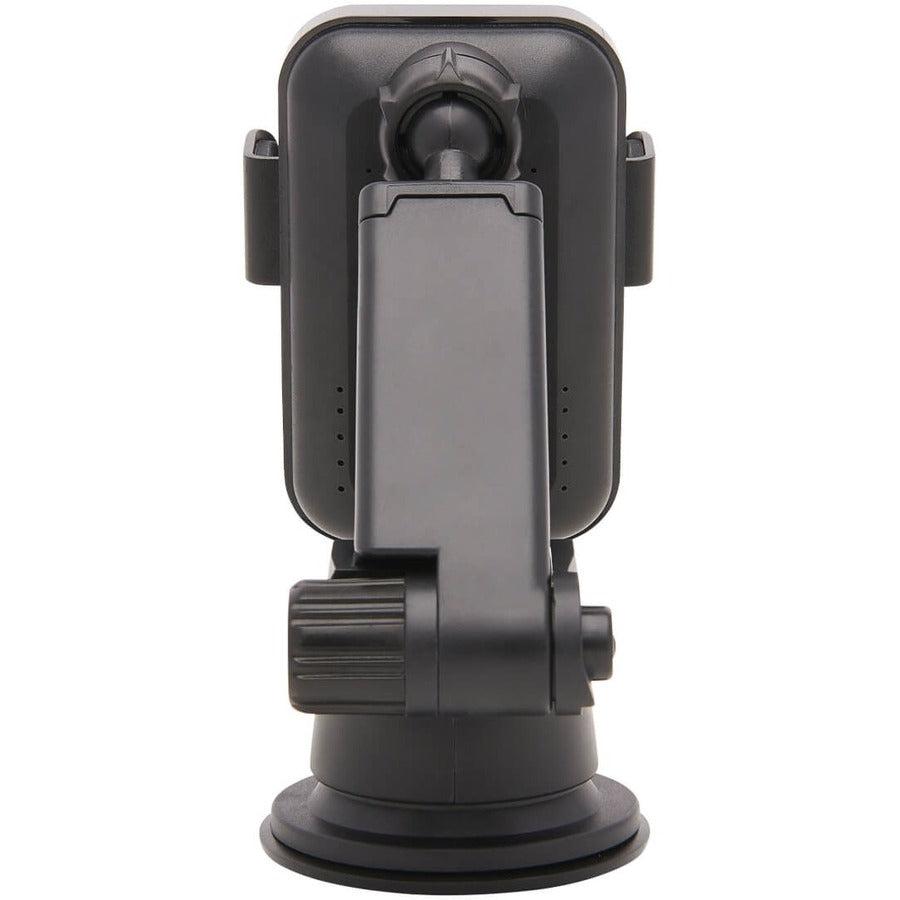 Tripp Lite U280-Cq01 Wireless Car Charger - 15W Fast Charging, Usb-C, Apple And Samsung Compatible, Windshield/Dash/Vent Phone Holder