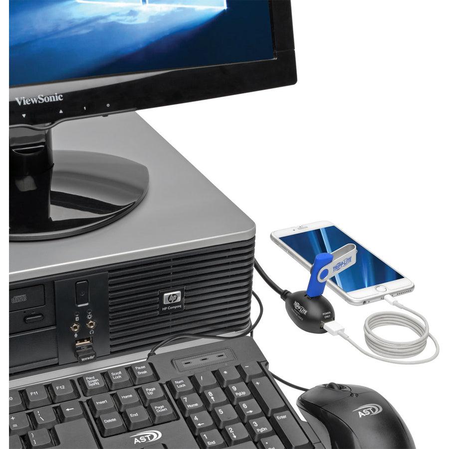 Tripp Lite U324-006-Dsk2 2-Port Usb 3.0 Superspeed Desktop Extension Cable (M/2Xf), 6 Ft. (1.83 M)