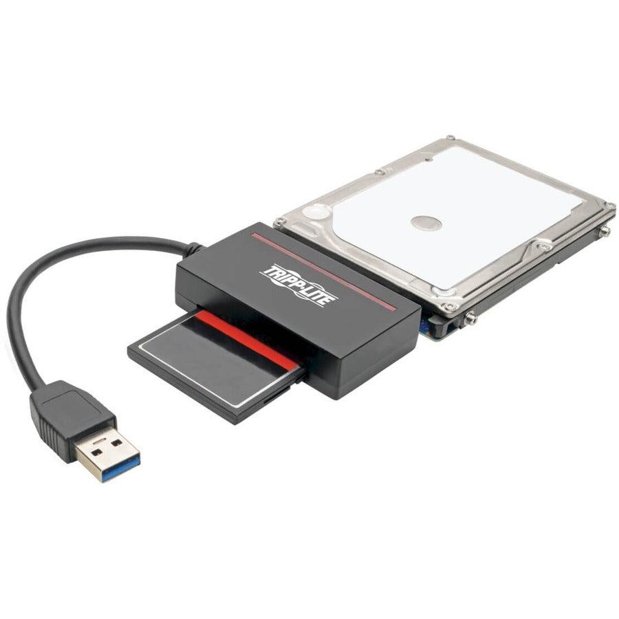 Tripp Lite U338-Cf-Sata-5G Usb 3.1 Gen 1 (5 Gbps) To Cfast 2.0 Card And Sata Iii Adapter, Usb-A