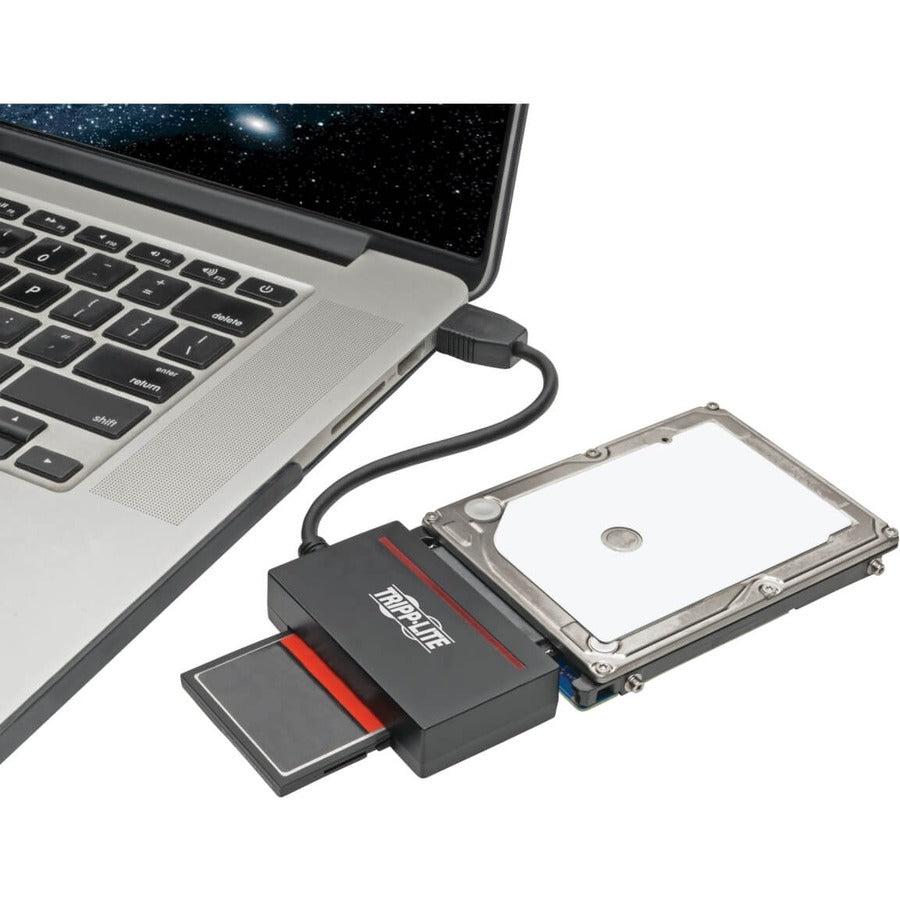 Tripp Lite U338-Cf-Sata-5G Usb 3.1 Gen 1 (5 Gbps) To Cfast 2.0 Card And Sata Iii Adapter, Usb-A