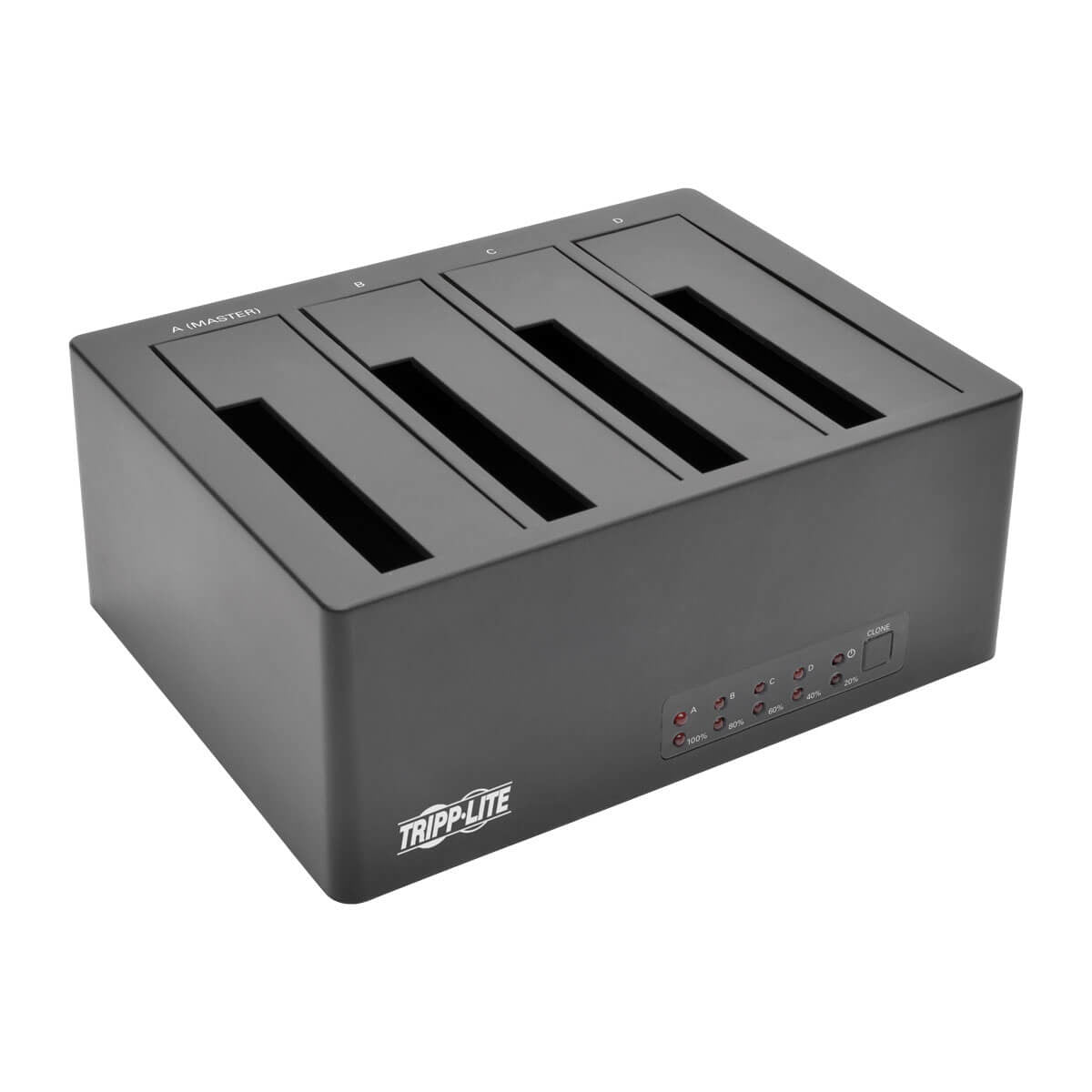 Tripp Lite U339-004 4-Bay Usb 3.0/Esata To Sata Docking Station With Cloning, 2.5 In. To 3.5 In. Sata Hard Drives