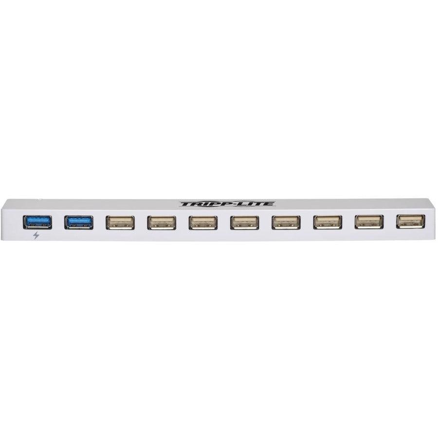 Tripp Lite U360-010C-2X3 10-Port Usb 3.0 / Usb 2.0 Combo Hub - Usb Charging, 2 Usb 3.0 & 8 Usb 2.0 Ports