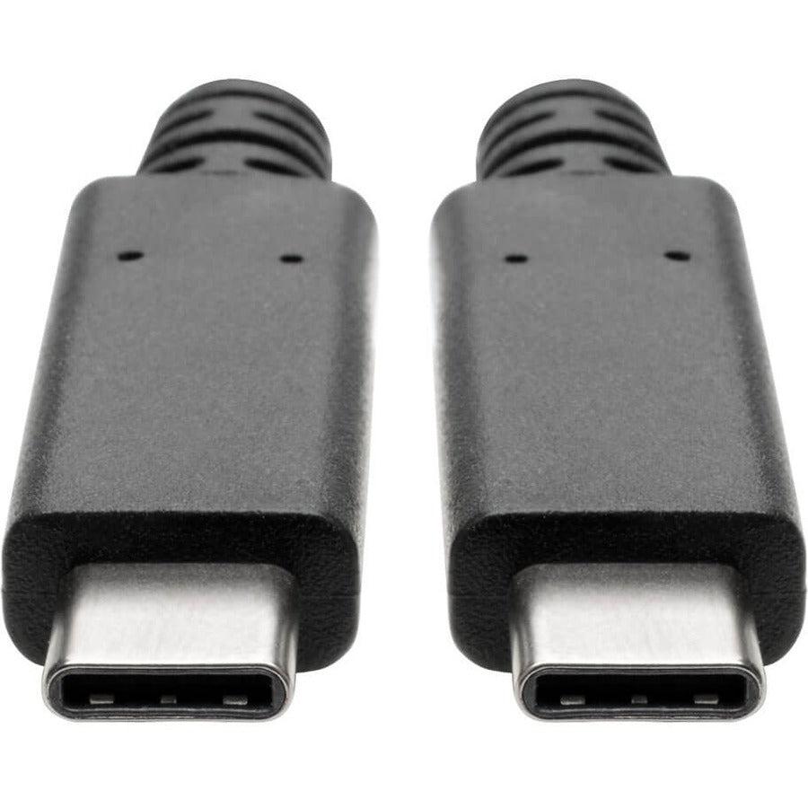 Tripp Lite U420-003-G2-5A Usb-C Cable (M/M) - Usb 3.1, Gen 2 (10 Gbps), 5A Rating, Thunderbolt 3 Compatible, 3 Ft. (0.91 M)