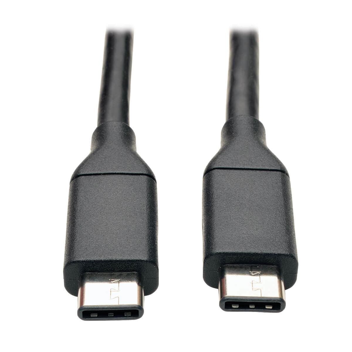 Tripp Lite U420-003-G2 Usb-C Cable (M/M) - Usb 3.1 Gen 2 (10 Gbps), Thunderbolt 3 Compatible, 3 Ft. (0.91 M)