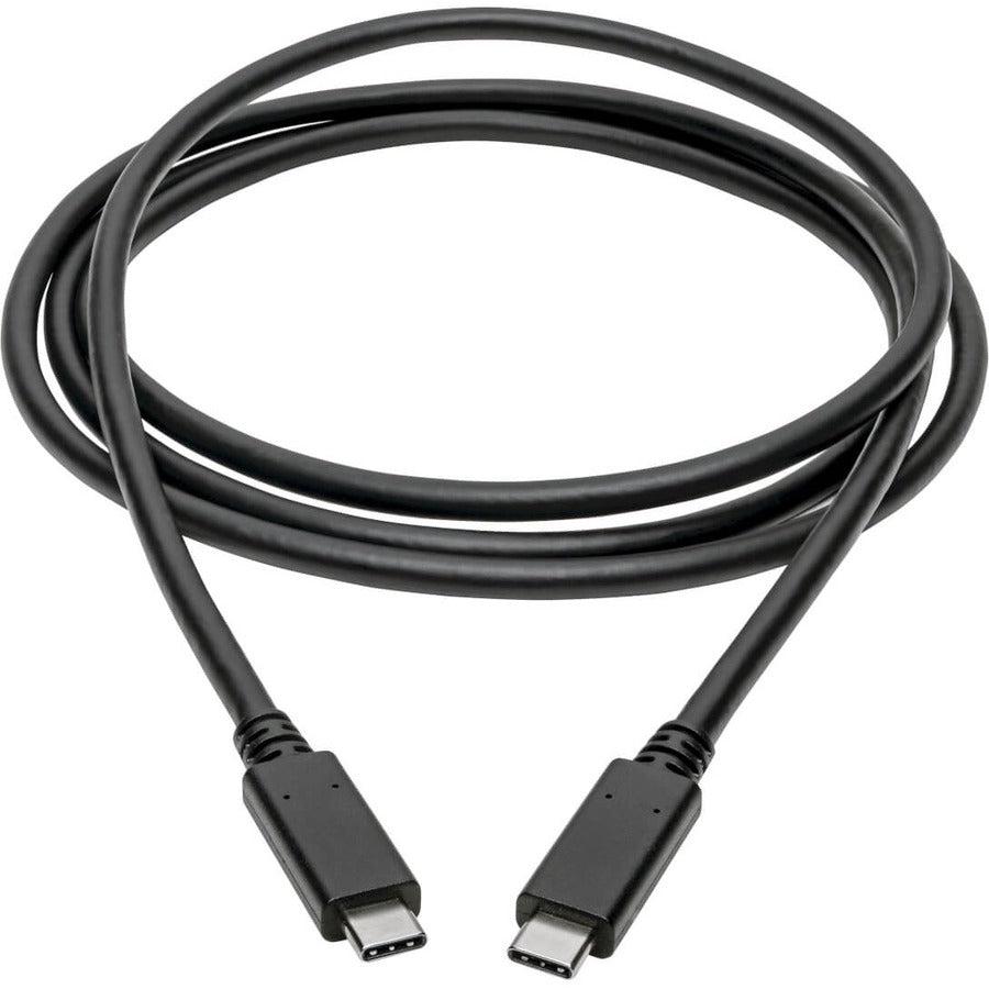 Tripp Lite U420-006 Usb-C Cable (M/M) - Usb 3.1, Gen 1 (5 Gbps), Thunderbolt 3 Compatible, 6 Ft. (1.83 M)