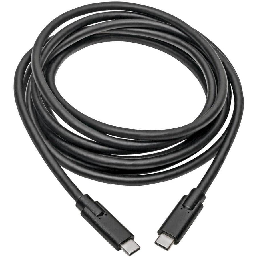 Tripp Lite U420-010 Usb-C Cable (M/M) - Usb 3.1, Gen 1 (5 Gbps), Thunderbolt 3 Compatible, 10 Ft. (3.05 M)