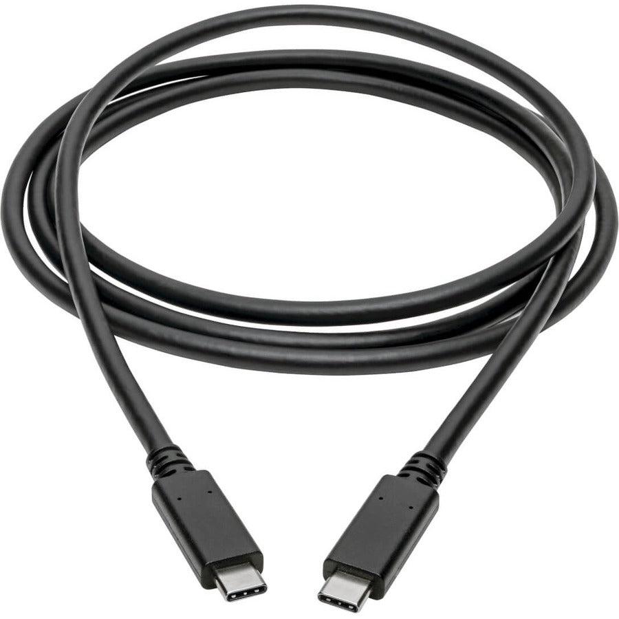 Tripp Lite U420-C06 Usb-C Cable (M/M) - Usb 3.1, Gen 1 (5 Gbps), Usb-If Certified, Thunderbolt 3 Compatible, 6 Ft. (1.83 M)