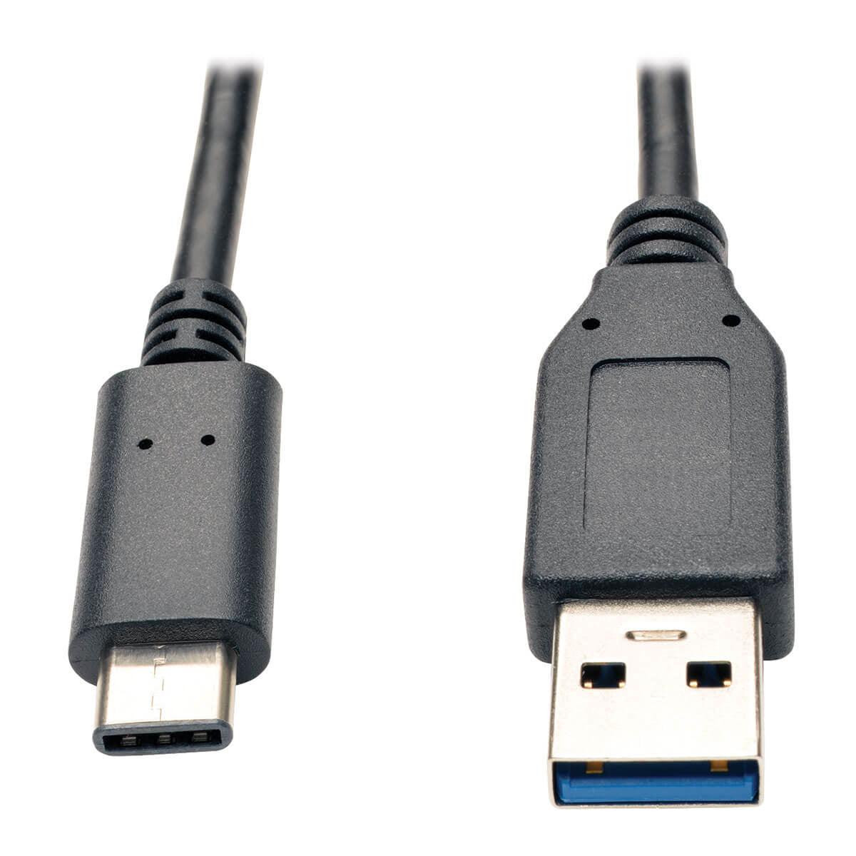 Tripp Lite U428-003-G2 Usb-C To Usb-A Cable (M/M), Usb 3.1 Gen 2 (10 Gbps), Thunderbolt 3 Compatible, 3 Ft. (0.91 M)