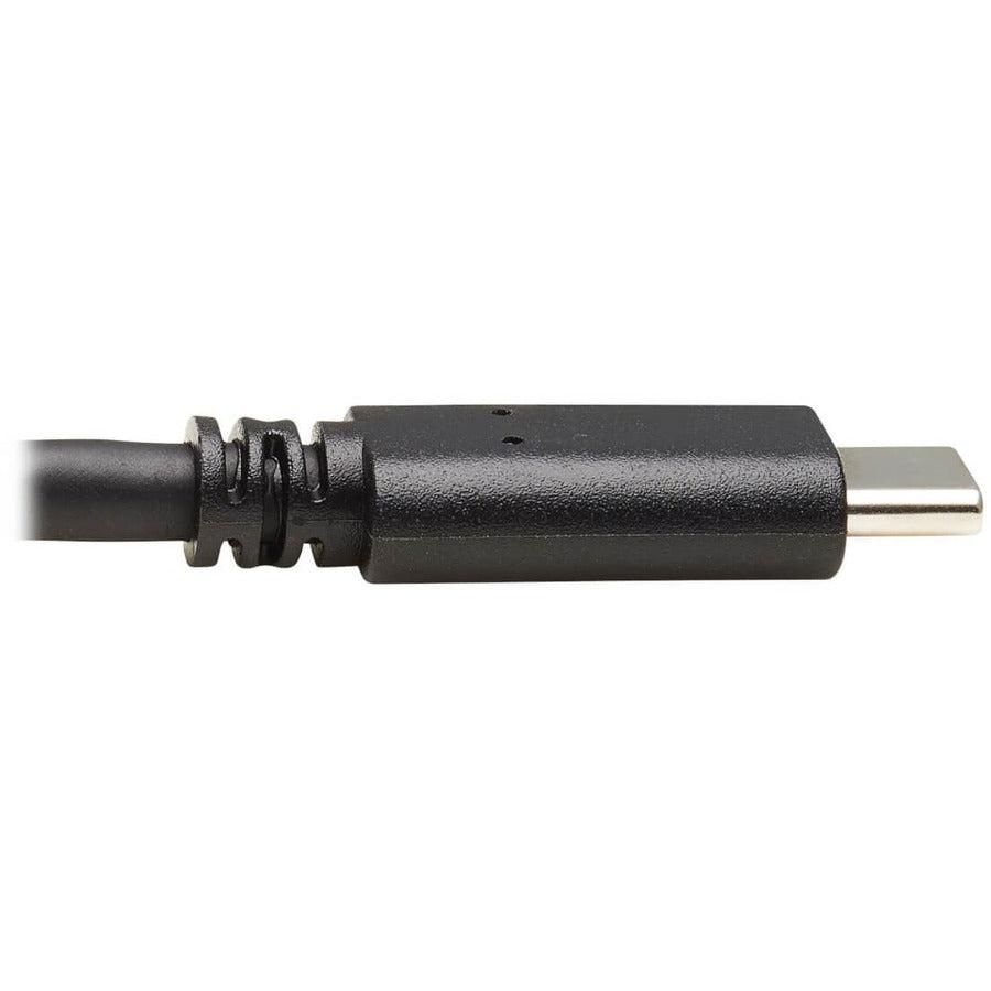 Tripp Lite U428-20N-G2 Usb-C To Usb-A Cable (M/M), Usb 3.1 Gen 2 (10 Gbps), Thunderbolt 3 Compatible, 20-In. (50.8 Cm)