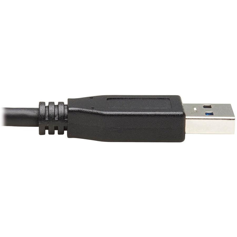Tripp Lite U428-20N Usb-C To Usb-A Cable (M/M), Usb 3.1 Gen 1 (5 Gbps), Thunderbolt 3 Compatible, 20-In. (50.8 Cm)