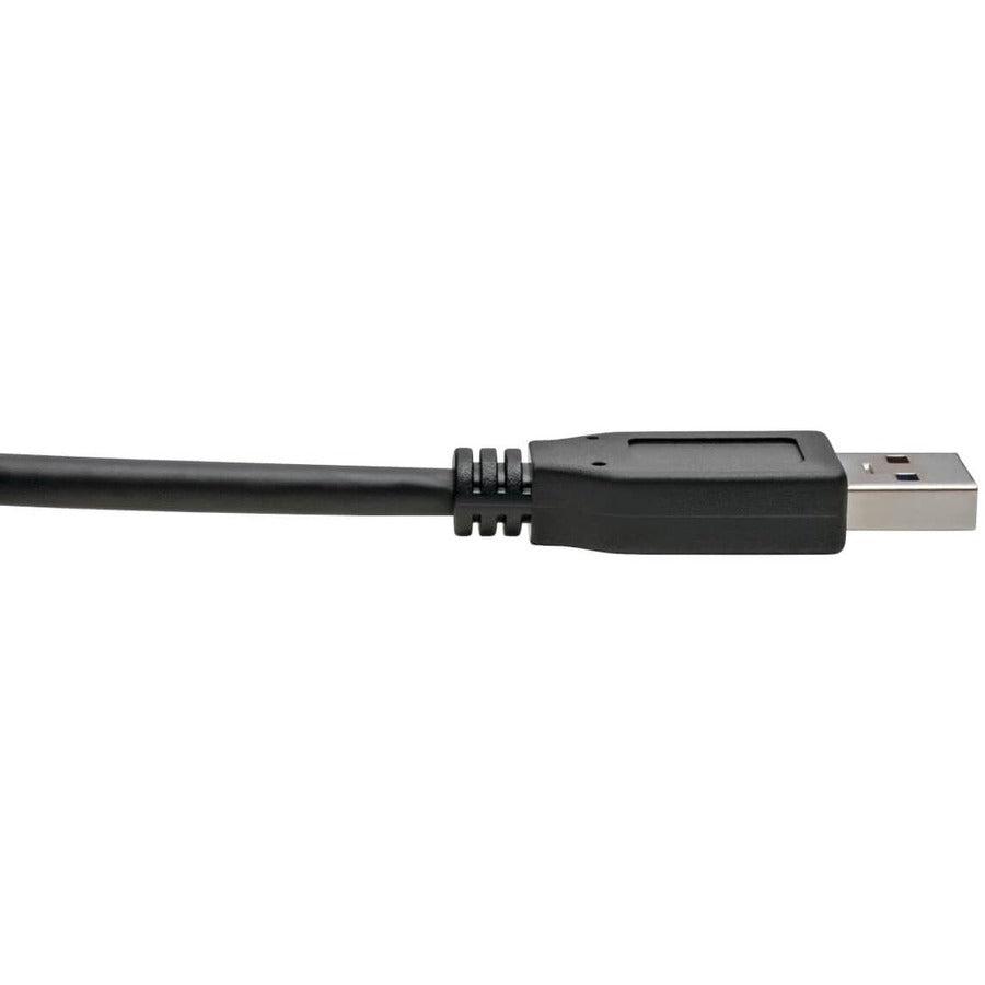 Tripp Lite U428-C03-G2 Usb-C To Usb-A Cable (M/M), Usb 3.1 Gen 2 (10 Gbps), Usb-If Certified, Thunderbolt 3 Compatible, 3 Ft. (0.91 M)