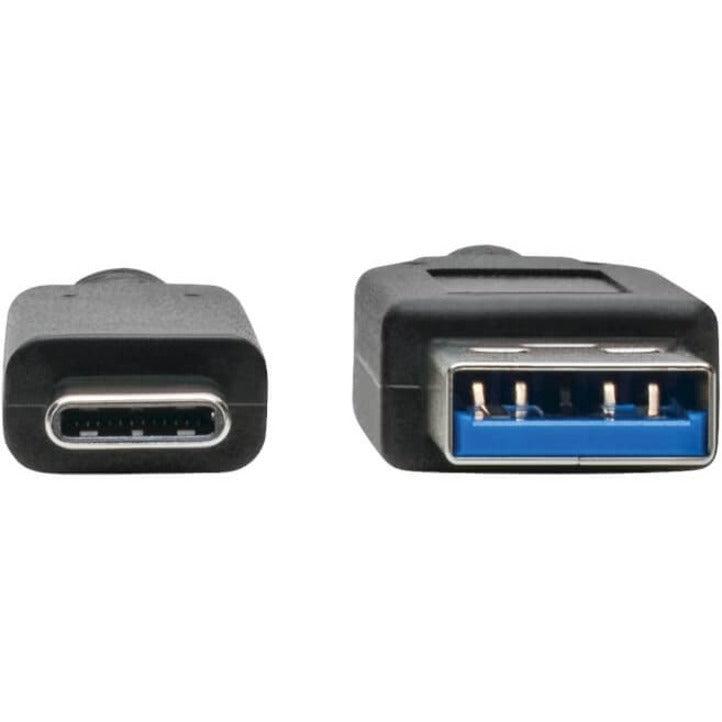 Tripp Lite U428-C03-G2 Usb-C To Usb-A Cable (M/M), Usb 3.1 Gen 2 (10 Gbps), Usb-If Certified, Thunderbolt 3 Compatible, 3 Ft. (0.91 M)