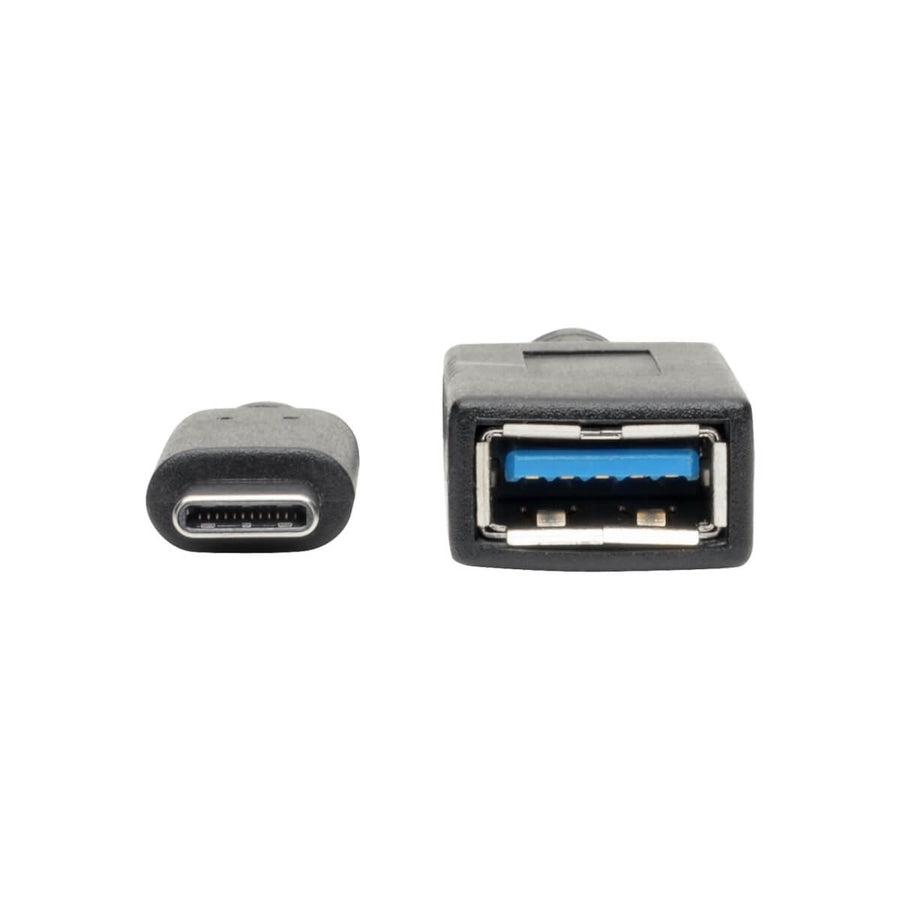 Tripp Lite U428-C6N-F Usb-C To Usb-A Adapter (M/F), Usb 3.1 Gen 1 (5 Gbps), Usb-If Certified, Thunderbolt 3 Compatible, 6-In. (15.24 Cm)