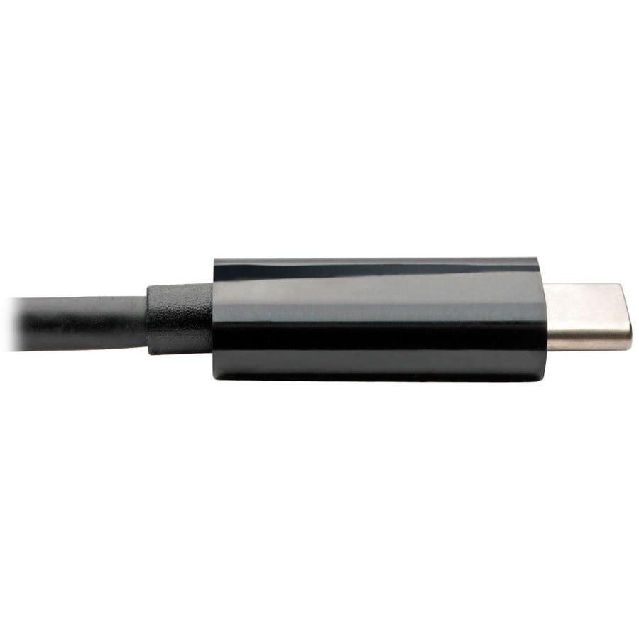 Tripp Lite U436-06N-Gb-C Usb-C To Gigabit Network Adapter With Usb-C Pd Charging - Thunderbolt 3, Black